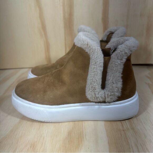 Nine West Fur Lined Booties Women’s Size 6.5 - Picture 1 of 9